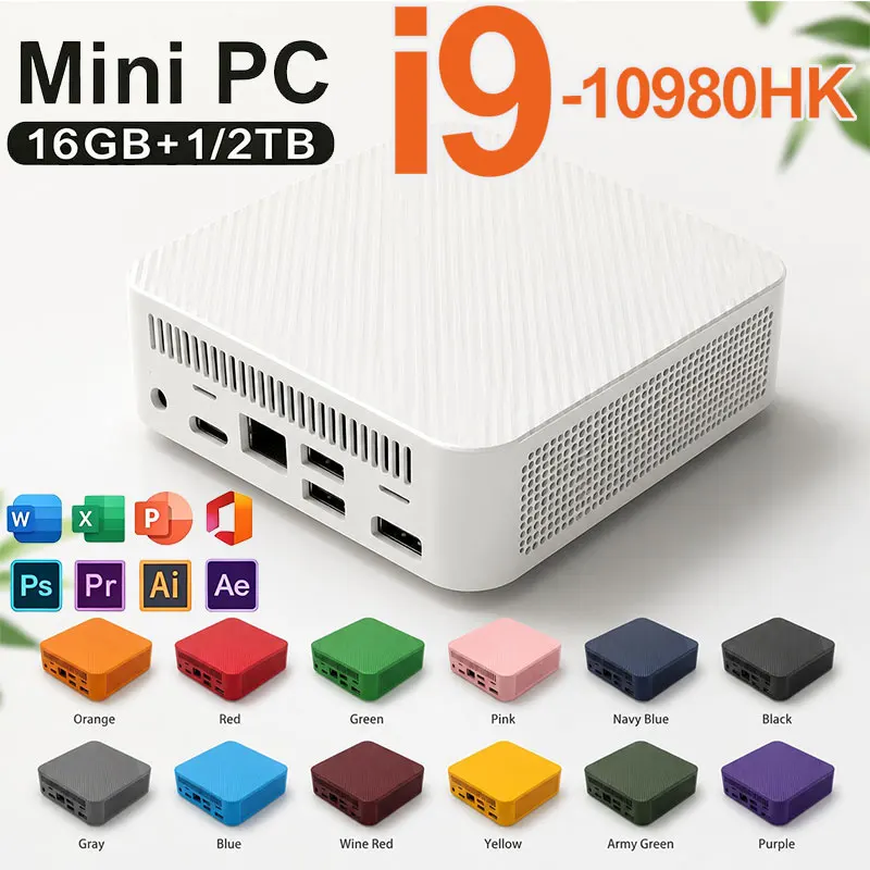 Retro Gaming Mini Pc - MINI PC Computer Core I9 10980HK
