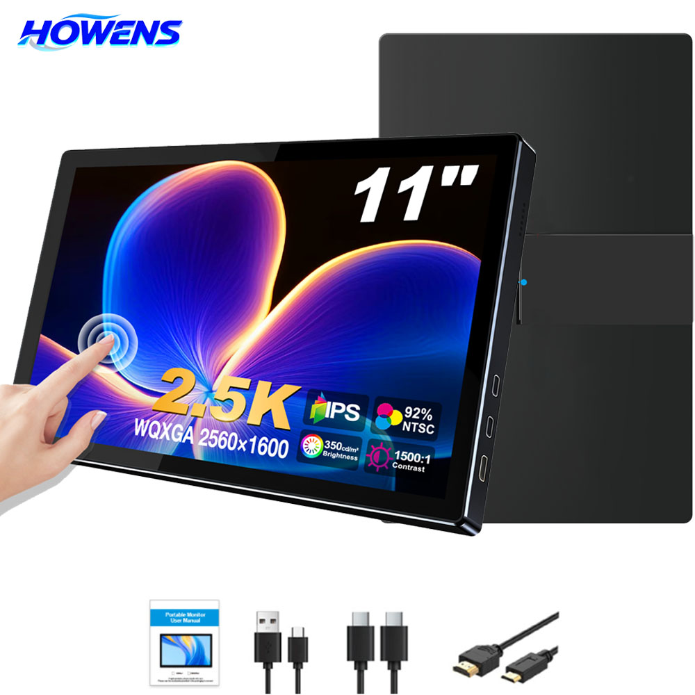 Crt Monitor Stand - HOWENS 11 Inch Portable Touch Monitor