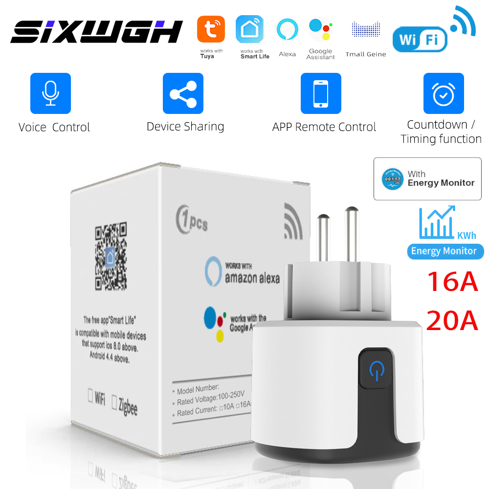 SIXWGH Tuya Smart Socket WIFI  - Crt Monitor Stand review and price