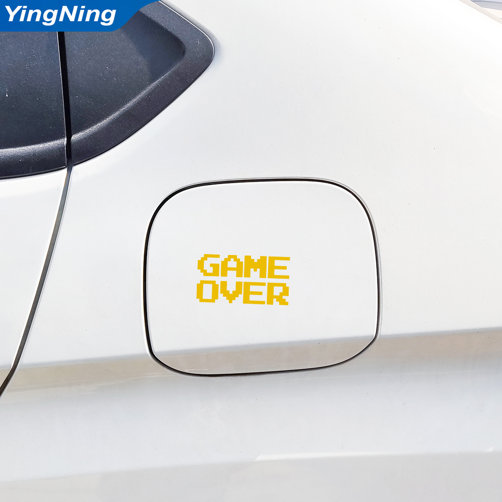 Reflective Game Over Car Decal - Retro Gaming Laptop review and price