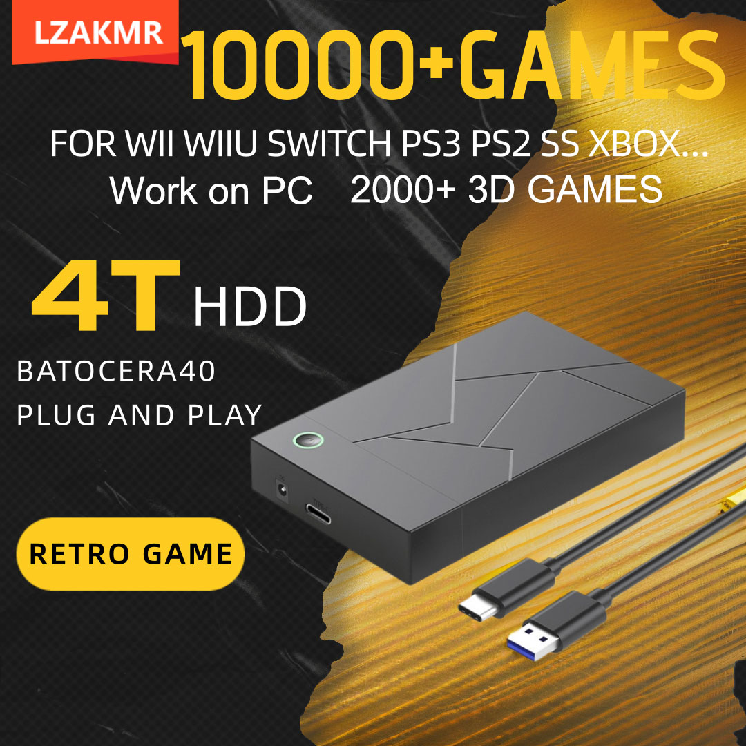 Retro Gaming GameForge 4TB Bat - Retro Gaming Universe review and price