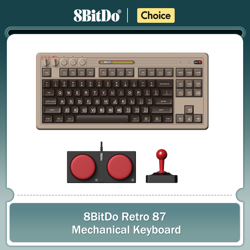 8BitDo Retro Mechanical Keyboa - Retro Gaming Us review and price