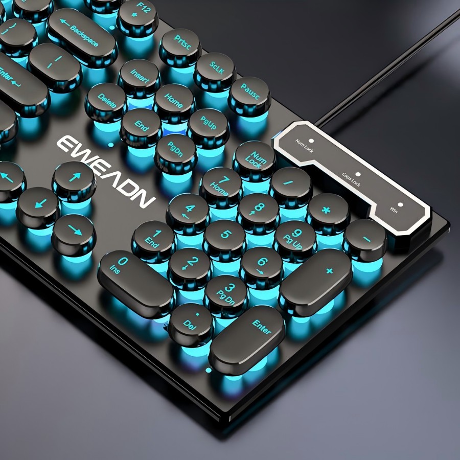 EWEADN Typewriter Gaming Keybo - Retro Gaming Laptop review and price