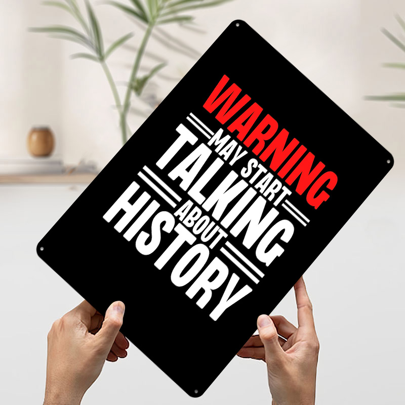 Warning May Start Talking Tin  - Retro Gaming Talk review and price
