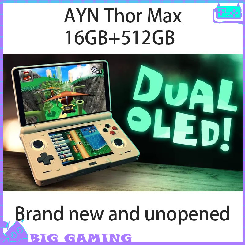 AYN Thor Max 16GB+512GB Flip H - Retro Gaming Xbox review and price