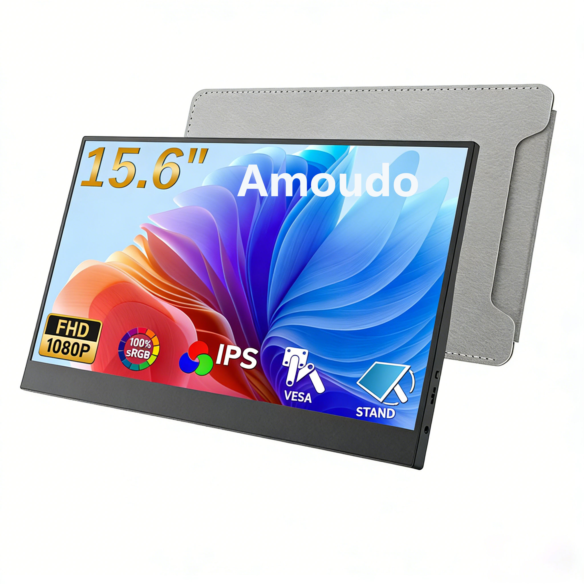 Amoudo 15.6 Inch Portable Moni - Crt Monitor Stand review and price