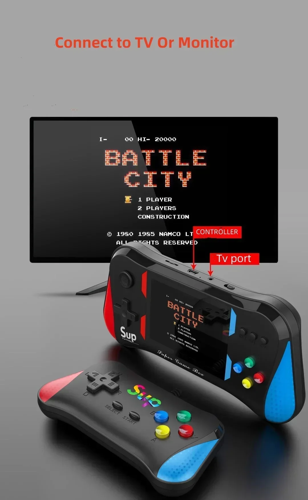 Children's Game Console Palm R - Retro Gaming Station review and price