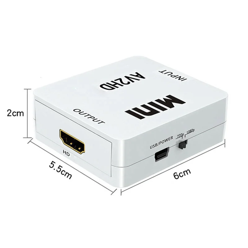 1080P Mini AV To HDMI Converte - Retro Gaming With Projector review and price