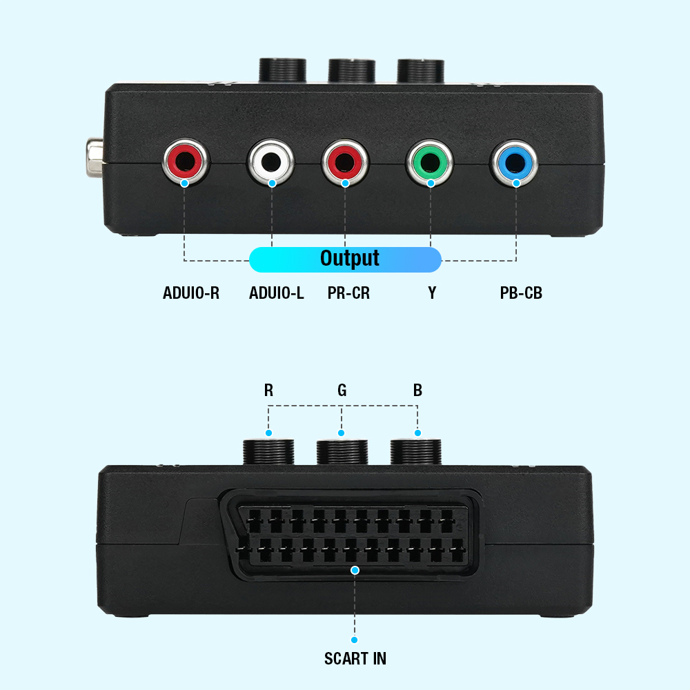 RGBS VGA to YPBPR Component Co - Retro Gaming Station review and price